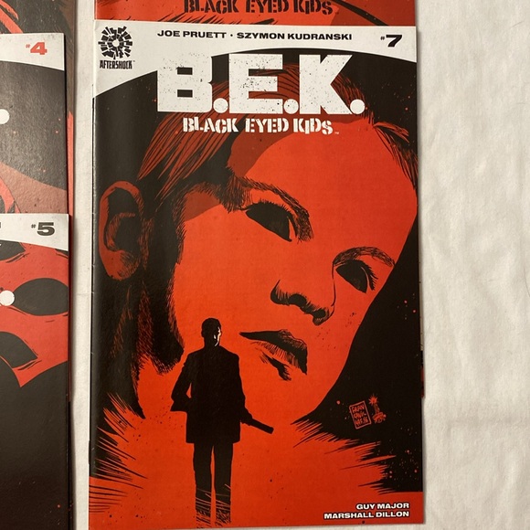 B.E.K. Black Eyed Kids Lot of 7 ~ Vol 3-4-5-6-7-8 & 10 ~ Aftershock - Picture 6 of 12
